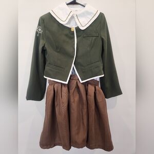 Set from Amazon: Blouse, Jacket, and Skirt Size M